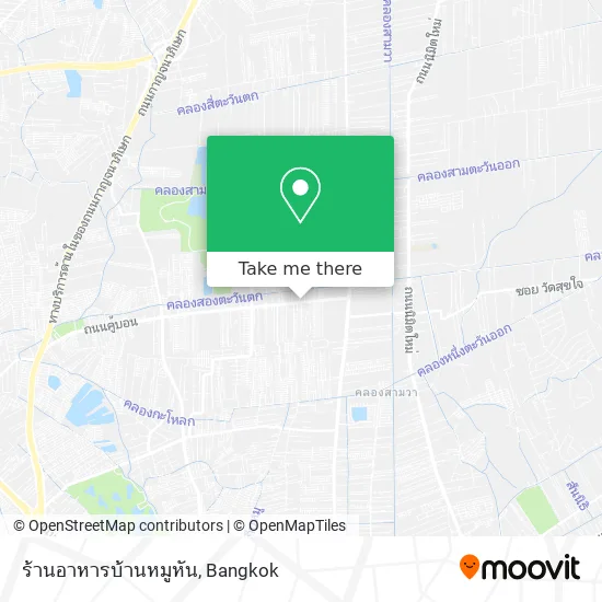 ร้านอาหารบ้านหมูหัน map