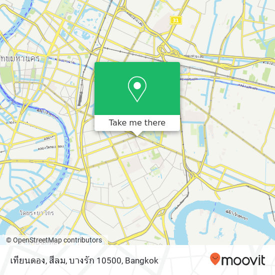 เทียนดอง, สีลม, บางรัก 10500 map