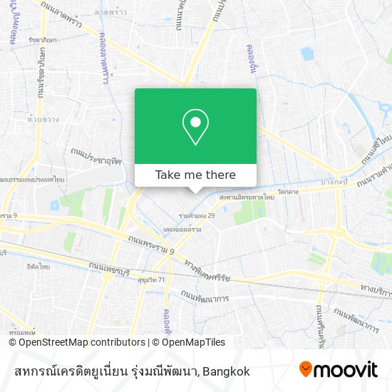 สหกรณ์เครดิตยูเนี่ยน รุ่งมณีพัฒนา map