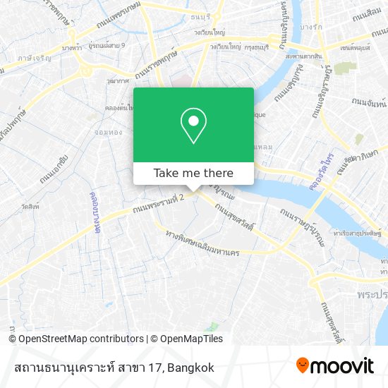 สถานธนานุเคราะห์ สาขา 17 map