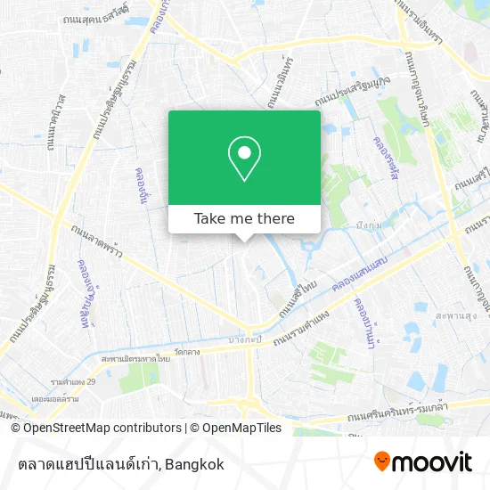 ตลาดแฮปปีแลนด์เก่า map