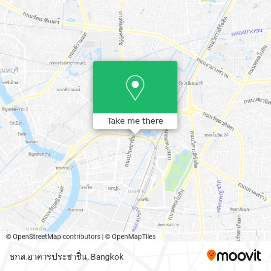 ธกส.อาคารประชาชื่น map