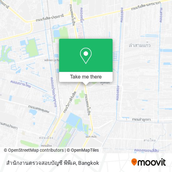 สำนักงานตรวจสอบบัญชี พีพีเค map