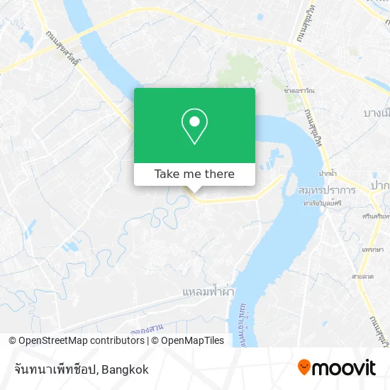 จันทนาเพ็ทช็อป map
