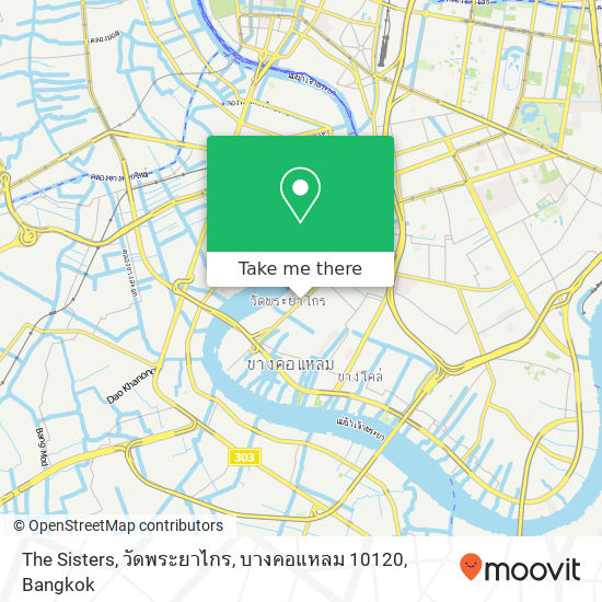 The Sisters, วัดพระยาไกร, บางคอแหลม 10120 map