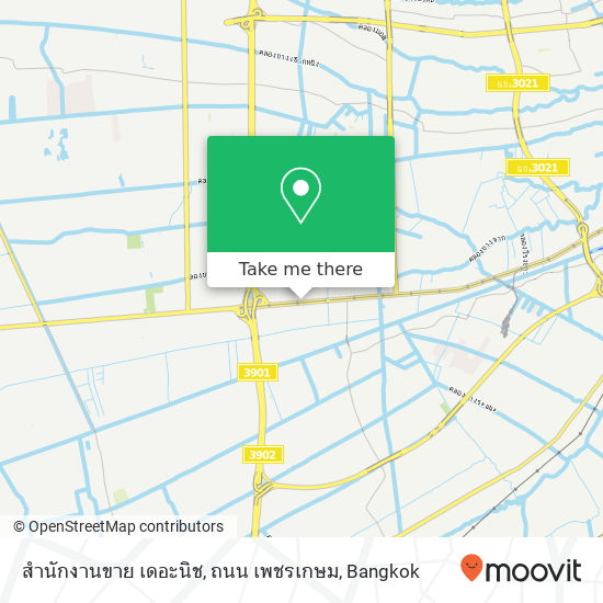 สำนักงานขาย เดอะนิช, ถนน เพชรเกษม map