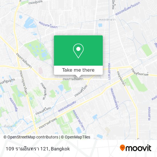 109 รามอินทรา 121 map