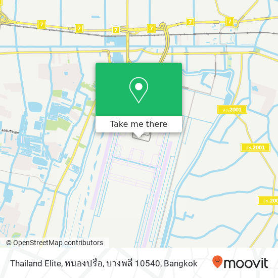 Thailand Elite, หนองปรือ, บางพลี 10540 map