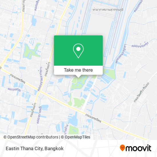 Eastin Thana City, บางโฉลง, บางพลี 10540 map