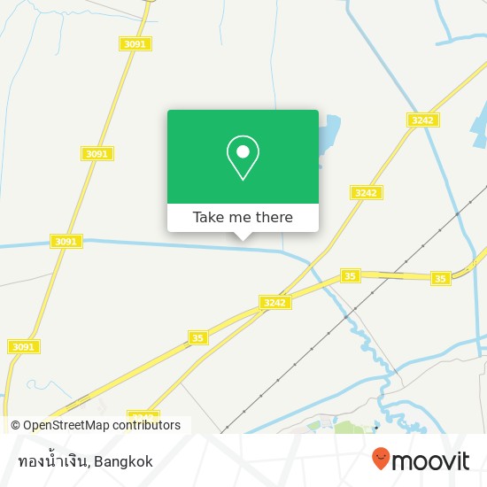 ทองน้ำเงิน, ซอย ตั้งพัฒนา map