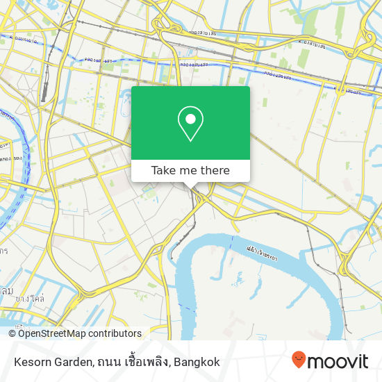 Kesorn Garden, ถนน เชื้อเพลิง map