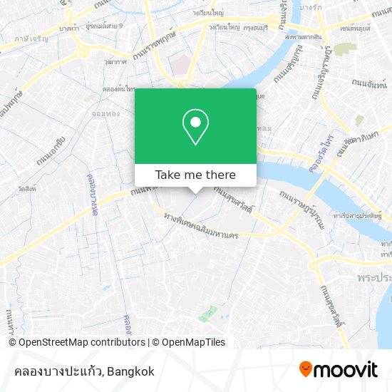คลองบางปะแก้ว map