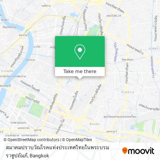 สมาคมปราบวัณโรคแห่งประเทศไทยในพระบรมราชูปถัมภ์ map