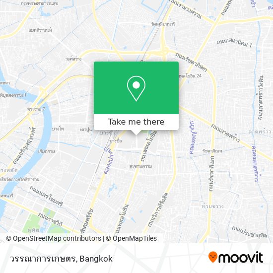 วรรณาการเกษตร map