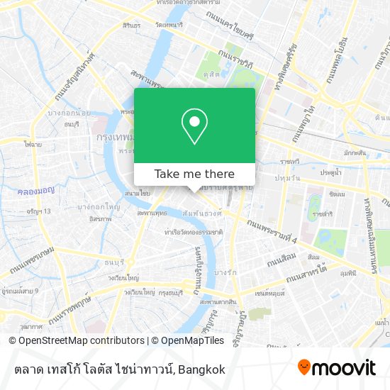 ตลาด เทสโก้ โลตัส ไชน่าทาวน์ map