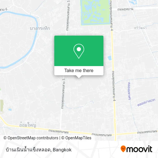 บ้านเนินน้ำแข็งหลอด map