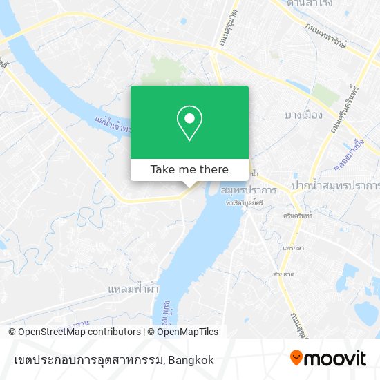 เขตประกอบการอุตสาหกรรม map