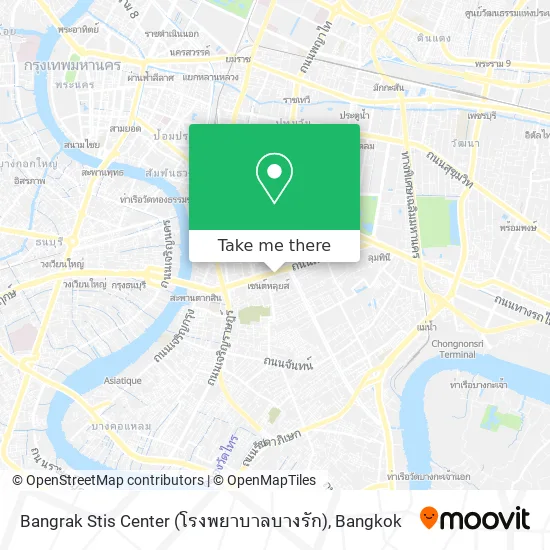 Bangrak Stis Center (โรงพยาบาลบางรัก) map