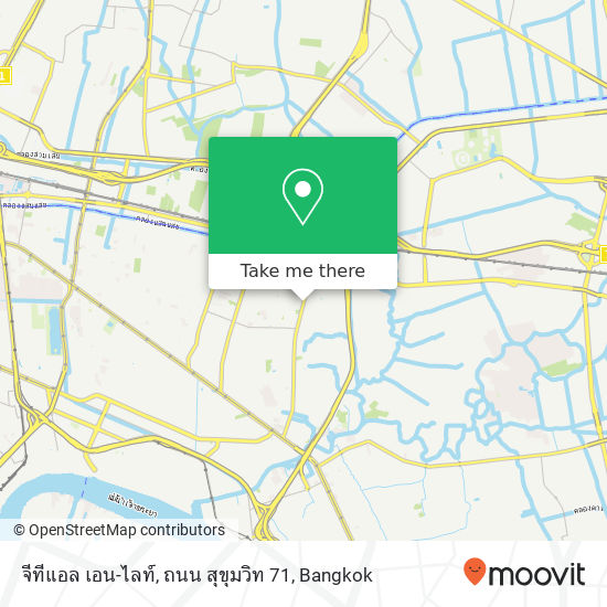 จีทีแอล เอน-ไลท์, ถนน สุขุมวิท 71 map