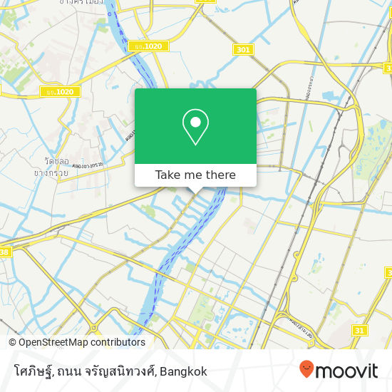 โศภิษฐ์, ถนน จรัญสนิทวงศ์ map