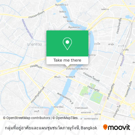 กลุ่มที่อยู่อาศัยและแผนชุมชนวัดภาณุรังษี map