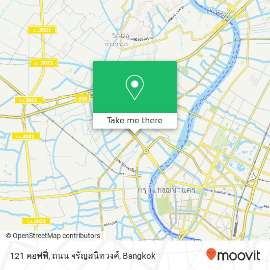 121 คอฟฟี่, ถนน จรัญสนิทวงศ์ map