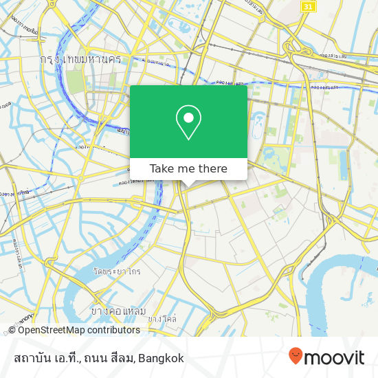 สถาบัน เอ.ที., ถนน สีลม map