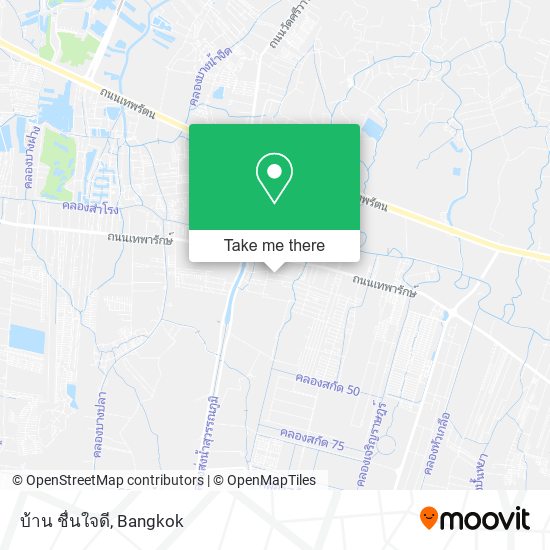 บ้าน ชื่นใจดี map