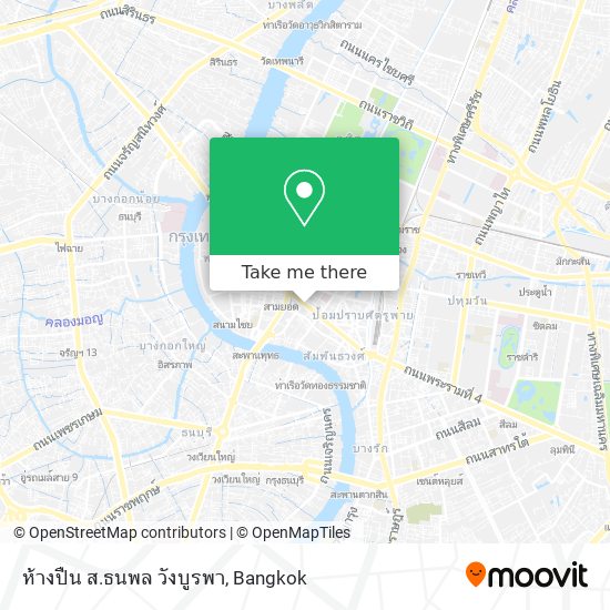 ห้างปืน ส.ธนพล วังบูรพา map