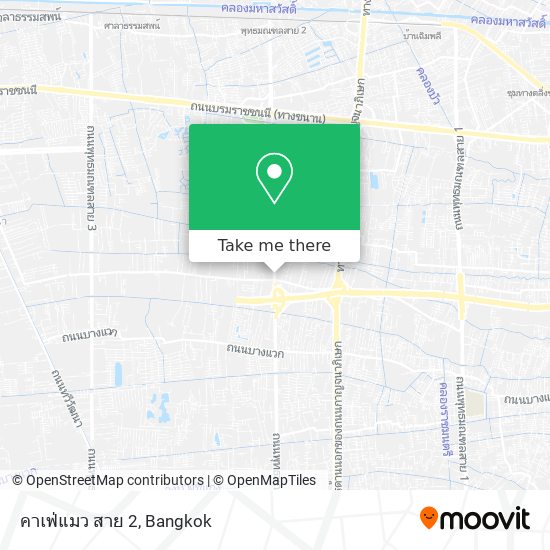 คาเฟ่แมว สาย 2 map