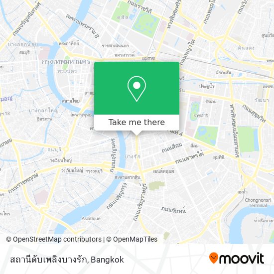 สถานีดับเพลิงบางรัก map