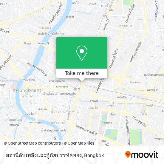 สถานีดับเพลิงและกู้ภัยบรรทัดทอง map