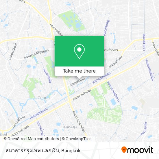 ธนาคารกรุงเทพ แลกเงิน map