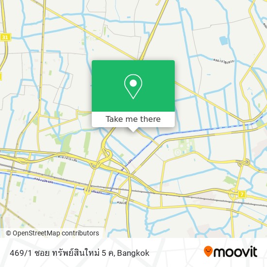 469/1 ซอย ทรัพย์สินใหม่ 5 ค map