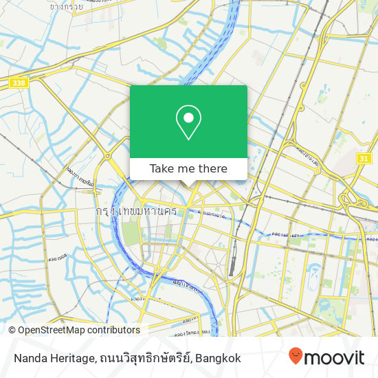 Nanda Heritage, ถนนวิสุทธิกษัตริย์ map