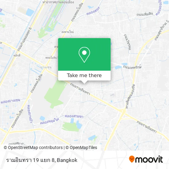 รามอินทรา 19 แยก 8 map