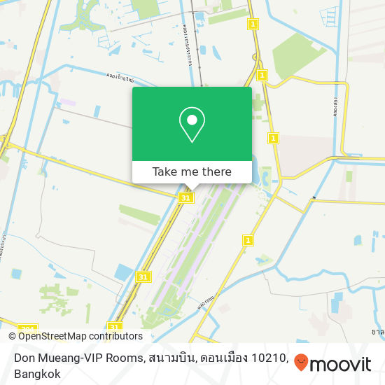 Don Mueang-VIP Rooms, สนามบิน, ดอนเมือง 10210 map