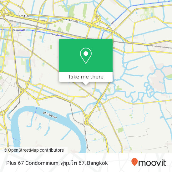 Plus 67 Condominium, สุขุมวิท 67 map