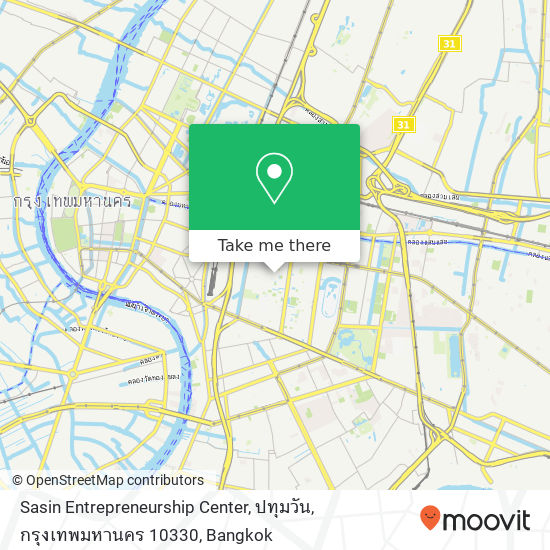 Sasin Entrepreneurship Center, ปทุมวัน, กรุงเทพมหานคร 10330 map