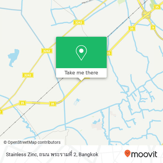 Stainless Zinc, ถนน พระรามที่ 2 map