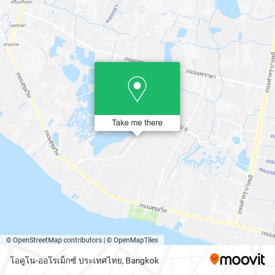 โอคูโน-ออโรเม็กซ์ ประเทศไทย map