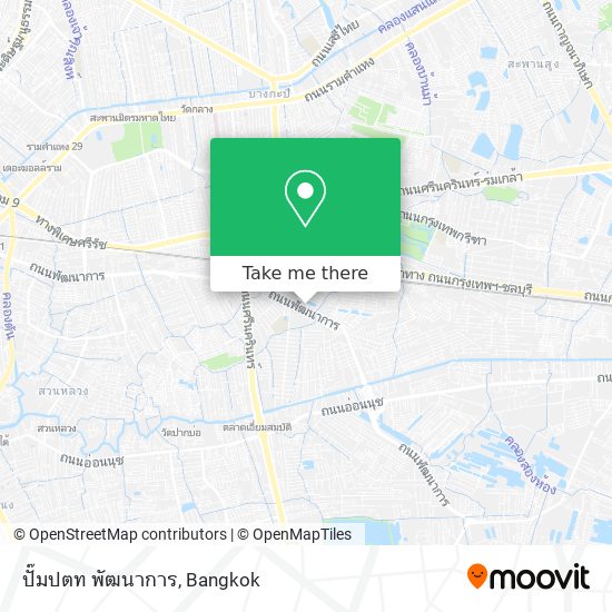 ปั๊มปตท พัฒนาการ map