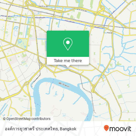 องค์การยุวชาตรี ประเทศไทย map