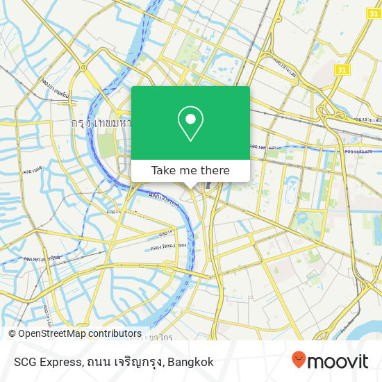 SCG Express, ถนน เจริญกรุง map