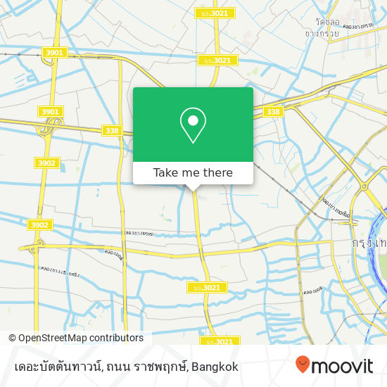 เดอะบัตตันทาวน์, ถนน ราชพฤกษ์ map