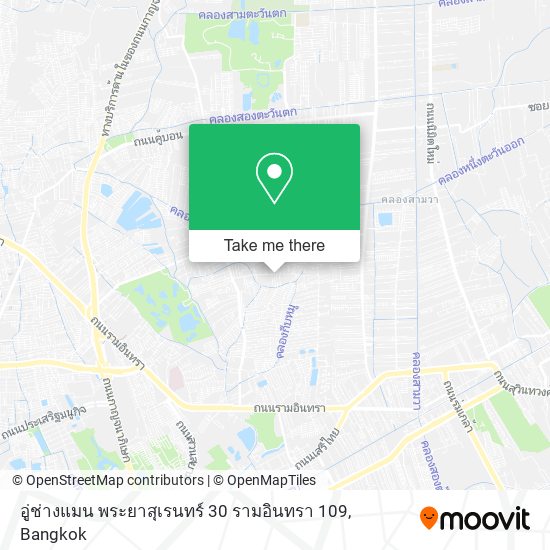 อู่ช่างแมน พระยาสุเรนทร์ 30 รามอินทรา 109 map