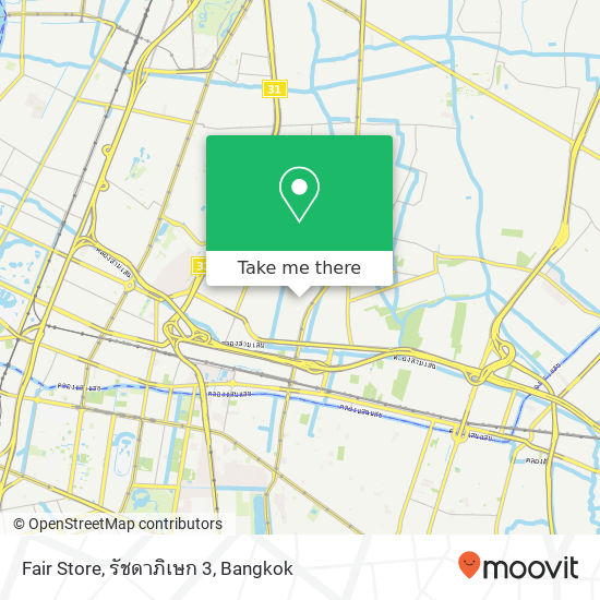 Fair Store, รัชดาภิเษก 3 map