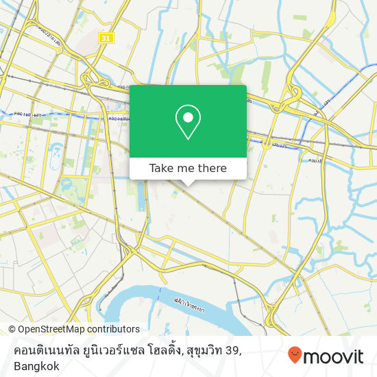 คอนติเนนทัล ยูนิเวอร์แซล โฮลดิ้ง, สุขุมวิท 39 map