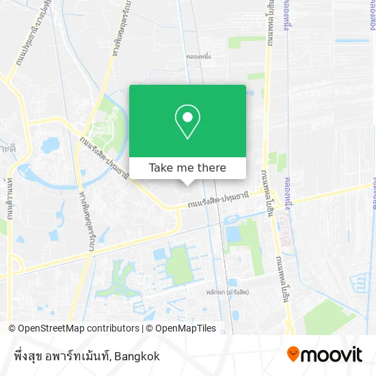 พึ่งสุข อพาร์ทเม้นท์ map