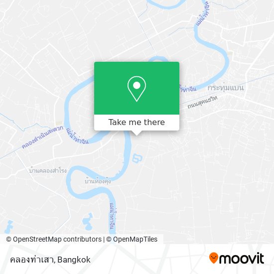 คลองท่าเสา map